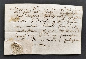 [Crown Treasury] ZAKRZEWSKI Maciej - Receipt for payment of tax from Zakrzew village in Wolbórz parish [1552].
