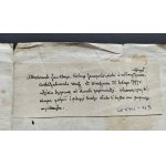 ALBERTRANDI Jan Chrzciciel - DYSPENSA od podwójnych zapowiedzi dla pragnących się pobrać Tomasza ZDANOWSKIEGO i Józefy KONOPCZYNY, wdowy, dana w Warszawie w parafii kolegiackiej św. Jana Chrzciciela 25 lutego 1797 roku.