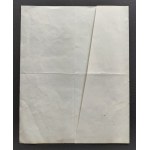 [MASONERIA] FRYDERYK Leopold Książę Pruski - List do wielkiego mistrza loży pruskiej brata Eberlein zezwalający na założenie loży masońskiej w Warszawie podległej Wielkiej Loży Prus, dat. Klein-Glieniecke 1 XII 1915.