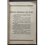 [DMOWSKI] Na památku Romana Dmowského. 9. VIII. 1864 - 2. I. 1939. Varšava [1939].