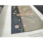 [Sztuka oprawy książek] DIE BÜCHERLIEBHABEREI inc[...][MIŁOŚĆ DO KSIĄŻEK od jej rozwoju do końca XIX wieku]. Bielefeld-Lepzig [1898]