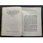 [MARCZAK-OBORSKI Stanisław][Wyd.1] NOWACZYŃSKI Adolf - Pułaski w Ameryce. Dramat w 5 aktach. Poznań [1917]
