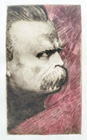 [Etching - Siedlecki F.] NIETSCHE Frederick - Tako rzecze Zaratrustra. A book for everyone and for no one. Warsaw [1904].