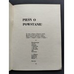 [Dedykacja][MARCZAK-OBORSKI Stanisław] JASIŃSKI Zbigniew - Pieśń o Powstaniu. Z Objazdu Teatru Ossetyńskiego Po Stanach Zjednoczonych i Kanadzie. Detroit [1957]