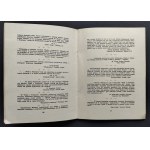 [Dedykacja][MARCZAK-OBORSKI Stanisław] JASIŃSKI Zbigniew - Pieśń o Powstaniu. Z Objazdu Teatru Ossetyńskiego Po Stanach Zjednoczonych i Kanadzie. Detroit [1957]