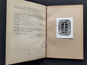 DRETLER-FLIN Stefania - Fine art prints. Woodcuts. Foreword by Jerzy Kram. Cracow [1948].