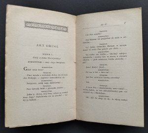 [Wyd.2] SŁOWACKI Juliusz - Horsztyński. Drama defected in 5 acts [...] Kraków [1883].