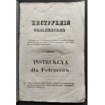 INSTRUKCYA dla felczerów [Przejrzana przez Radę Lekarską, i przyjęta na posiedzeniu ogólném Kommissyi Rządowéj Spraw Wewnętrznych, Duchownych i Oświecenia Publicznego]. Warszawa [1838]