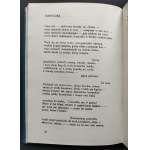 [Wyd.1] TETMAJER Kazimierz Przerwa - Poezje. Warszawa [1924]
