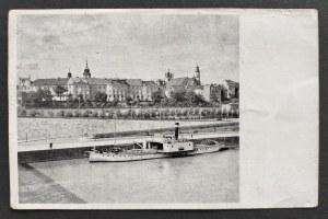 WARSAW. The castle from the side of the Vistula River [II RP].