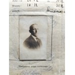 [Obóz Koncentracyjny] Karta Zwolnienia. Kraków 13.XII.1920.