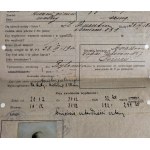 [Obóz Koncentracyjny] Karta Zwolnienia. Kraków 13.XII.1920.