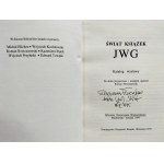 [Dedykacja] ŚWIAT KSIĄŻEK JWG [Juliusza Wiktora Gomulickiego]. Katalog wystawy. Warszawa [1994]