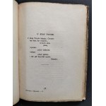[STERNICKA-DEYMER Maria] ELSTER Teresa [pseud.] - MISTERJA i MOZAIKI. Warszawa [1933]