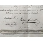 GRATULUJEME žákyni Eugenii FULMAN. Wloclawek [1906].