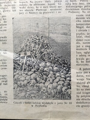 [Majdanek] FREEDOM. Front newspaper for the people of Poland. R. 1. No. 3. 25 VIII. Field Post 48251-A [1944].