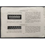 MODES-DUDREWICZOWA Marja - Koronki Czółenkowe. Kraków [1934]