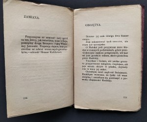 A garden of caresses. Translated by. Leopold Staff. Warsaw [1919].