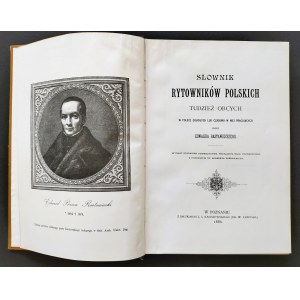 [Reprint] RASTAWIECKI Edward - Słownik rytowników polskich. Poznań [1886]
