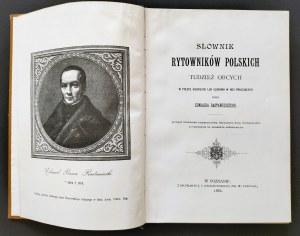 [Reprint] RASTAWIECKI Edward - Dictionary of Polish engravers. Poznan [1886].