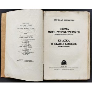 [Wyd.1] BRZOZOWSKI Stanislaw - Widma moich współczesnych. Książka o starej kobiecie (fragment powieści) Lwów [1914]