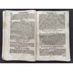 [Klocek] Konstytucje Sejmu & Uniwersał Poborowego & Instruktarz Celny & O Podatkach Rzeczpospolitej. Kraków [1631-1632]