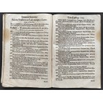 [Klocek] Konstytucje Sejmu & Uniwersał Poborowego & Instruktarz Celny & O Podatkach Rzeczpospolitej. Kraków [1631-1632]