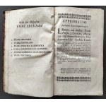 OSTROWSKI Jan Daneykowicz - Suada latina seu miscellanea oratoria, epistolaria, statistica, politica, inscriptionalia... [Różnorodne oratorium, epistolarne, statystyczne, polityczne, inskrypcyjne, elegie, panegiryczne, poetyczne i historyczne [...]. Tomus