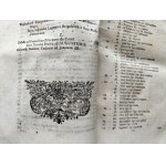 OSTROWSKI Jan Daneykowicz - Suada latina seu miscellanea oratoria, epistolaria, statistica, politica, inscriptionalia... [Różnorodne oratorium, epistolarne, statystyczne, polityczne, inskrypcyjne, elegie, panegiryczne, poetyczne i historyczne [...]. Tomus