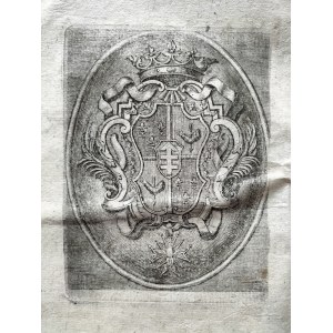 OSTROWSKI Jan Daneykowicz - Suada latina seu miscellanea oratoria, epistolaria, statistica, politica, inscriptionalia... [Różnorodne oratorium, epistolarne, statystyczne, polityczne, inskrypcyjne, elegie, panegiryczne, poetyczne i historyczne [...]. Tomus