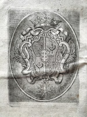 OSTROWSKI Jan Daneykowicz - Suada latina seu miscellanea oratoria, epistolaria, statistica, politica, inscriptionalia.... [Miscellaneous oratorio, epistolaria, statistica, politica, inscriptionalia, elegies, panegyric, poetic and historical [...]. Tomus