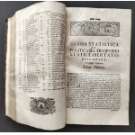 OSTROWSKI Jan Daneykowicz - Suada latina seu miscellanea oratoria, epistolaria, statistica, politica, inscriptionalia... [Różnorodne oratorium, epistolarne, statystyczne, polityczne, inskrypcyjne, elegie, panegiryczne, poetyczne i historyczne [...]. Tomus