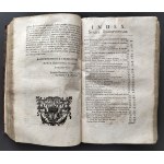 OSTROWSKI Jan Daneykowicz - Suada latina seu miscellanea oratoria, epistolaria, statistica, politica, inscriptionalia... [Różnorodne oratorium, epistolarne, statystyczne, polityczne, inskrypcyjne, elegie, panegiryczne, poetyczne i historyczne [...]. Tomus