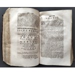 OSTROWSKI Jan Daneykowicz - Suada latina seu miscellanea oratoria, epistolaria, statistica, politica, inscriptionalia... [Różnorodne oratorium, epistolarne, statystyczne, polityczne, inskrypcyjne, elegie, panegiryczne, poetyczne i historyczne [...]. Tomus