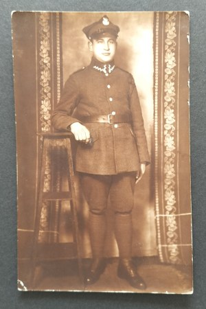 Portrait of a soldier. Warsaw [II RP].