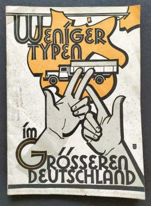 [Automotive][Issue 1] Weniger Typen im Grösseren Deutschland [Fewer Types in Greater Germany] Berlin [1939].