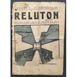 RELUTON. Gazetka polowa 4-go P. P. Warszawa. 10 VI 1917.