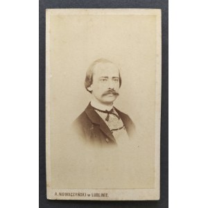 Cardboard photograph. Male. Lublin [19th century].
