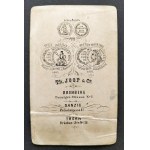 Fotografia kartonikowa. Kobieta. Bromberg (Bydgoszcz) [ok. 1870]