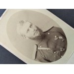 [UENO] Fotografia kartonikowa. Wojskowy. Japonia [1890]