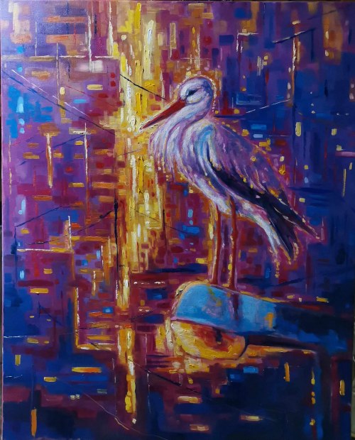 Izabela Szarek, The City Stork, 2024