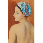 Mojżesz (Moise) Kisling (1891 Kraków - 1953 Paryż), Akt w turbanie, 1952