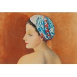 Mojżesz (Moise) Kisling (1891 Kraków - 1953 Paryż), Akt w turbanie, 1952