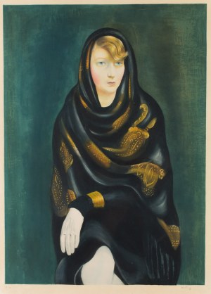 Mojżesz (Moise) Kisling (1891 Kraków - 1953 Paryż), Portret Denyse le Bec (Sonia), około 1927