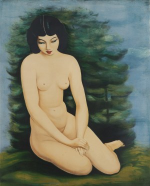 Moses (Moise) Kisling (1891 Krakow - 1953 Paris), Act.