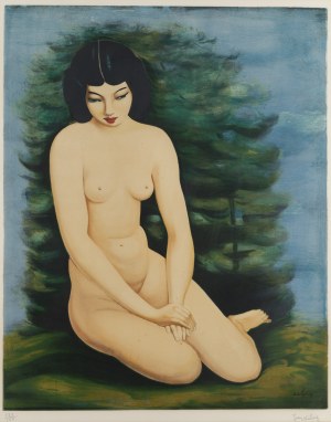 Moses (Moise) Kisling (1891 Krakow - 1953 Paris), Act.