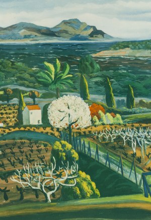 Mojżesz (Moise) Kisling (1891 Kraków - 1953 Paryż), Pejzaż prowansalski