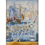 Moses (Moise) Kisling (1891 Krakow - 1953 Paris), Port of Marseille