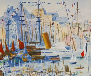 Mojżesz (Moise) Kisling (1891 Kraków - 1953 Paryż), Port w Marsylii