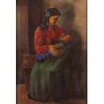 Moses (Moise) Kisling (1891 Krakow - 1953 Paris), "Motherhood" from the folio "L